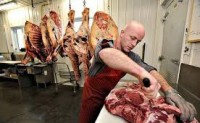 Ubojowiec-rzeźnik Norwegia praca na produkcji mięsnej w Gol 2018