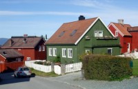 Sezonowa praca w Norwegii przy malowaniu domków dla studentów 2014